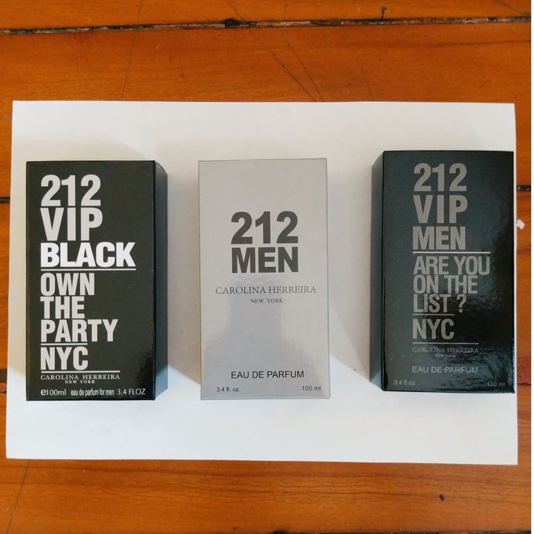 KIT MASCULINO 3 PERFUMES OS MAIS VENDIDOS 100 ML