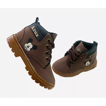 Bota botinha coturno infantil e baby menino e menina