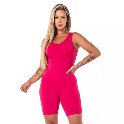 Macaquinho Sem Bojo Suplex Fitness feminino Liso