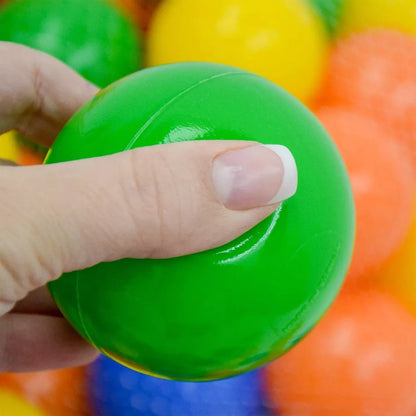 Bolinhas para piscina até 400 bolinhas Coloridas Infantil de Plástico para Piscina de Bolinha tunel toca tenda brincar