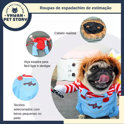 (Engraçado) Cowboy Pet Dos Desenhos Animados Equitação Dress Up Fornecimentos Trajes Cospaly hoodie Do Cão Dia Das Bruxas Roupa Transformação outfit (XS-XL)