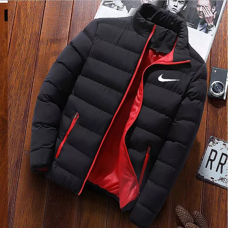 Jaqueta De Inverno Masculina 2023 Novo Conforto Casual Grosso