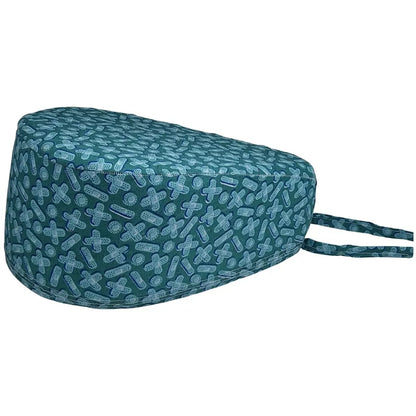 Touca Cirúrgica Bandana Gorro Odonto Enfermagem Veterinária Dentista De Amarrar