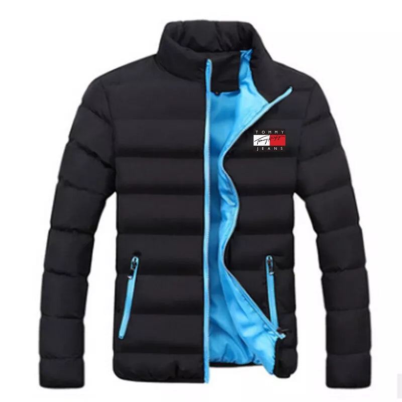 Jaqueta De Inverno Masculina 2023 Nova Casual Confortável Acolchoada Para Homens