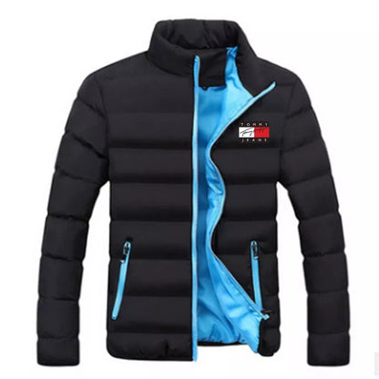 Jaqueta De Inverno Masculina 2023 Nova Casual Confortável Acolchoada Para Homens