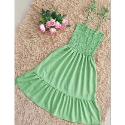Vestido lastex ciganinha c/alça babado rodadinho, moda blogueirinha