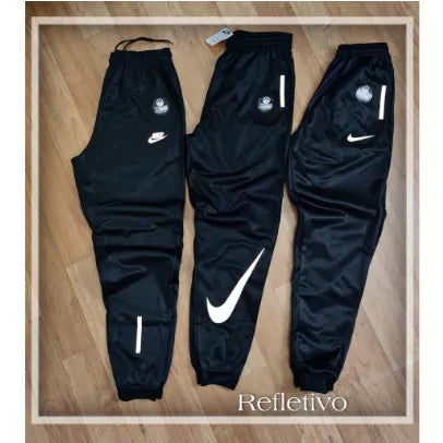 calça infantil masculina nike 2 ao 16 menino e menina refletiva flanelada varias cores