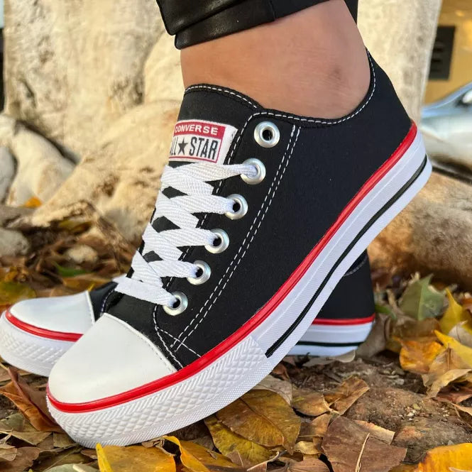 Tênis Feminino Star Tradicional Casual leve Confortável