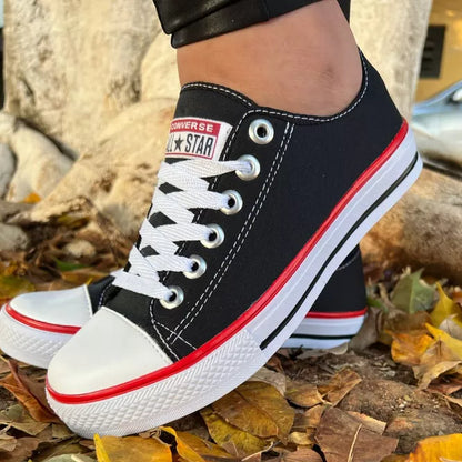 Tênis Feminino Star Tradicional Casual leve Confortável