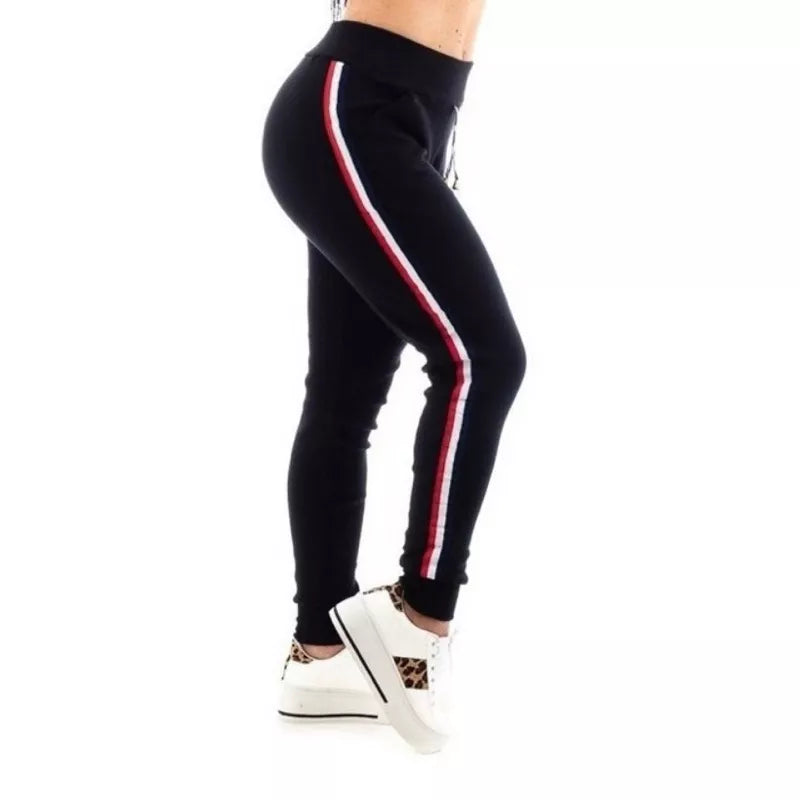 calça feminina  ribana com bolso moletin jogger skiny do P ao GG