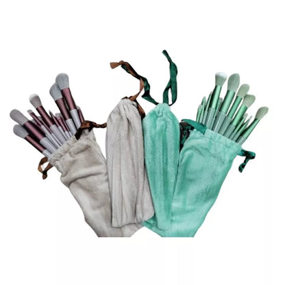 Kit 13 Pçs Pincéis De Maquiagem Contorno Kabuki Profissional