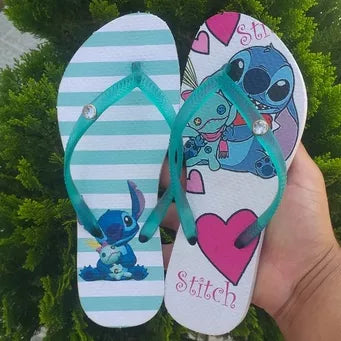 Chinelo Feminino Slim Personagem Promoção