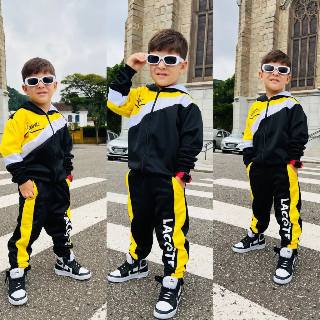 Conjunto Moletom Flanelado Infantil Menino Masculino 2 ao 14 Modelo 2023