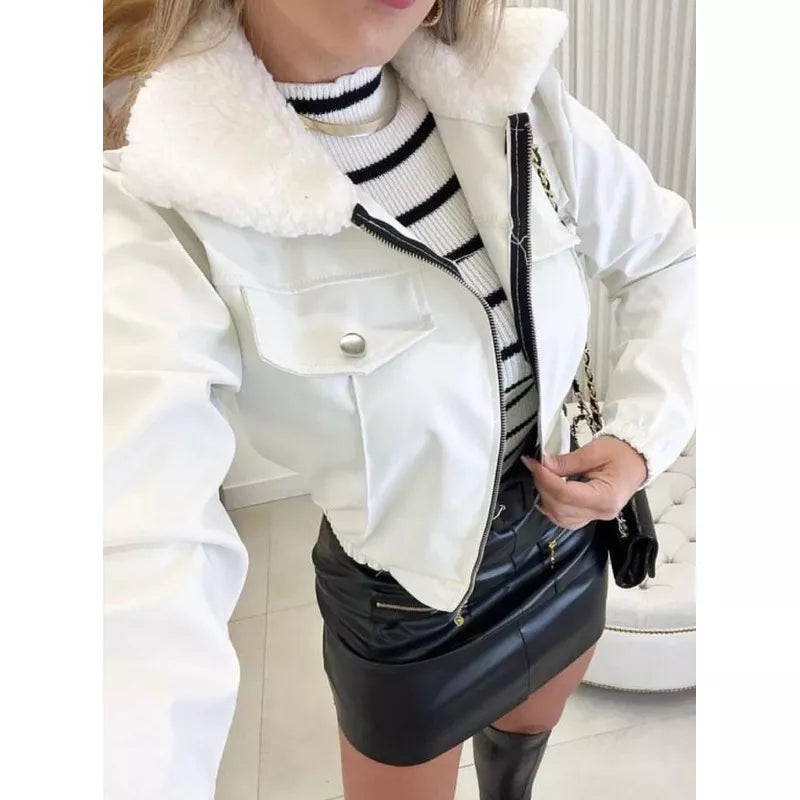 Jaqueta Bomber Courino