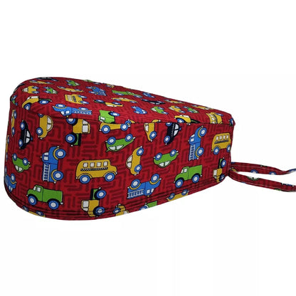 Touca Cirúrgica Bandana Gorro Odonto Enfermagem Veterinária Dentista De Amarrar