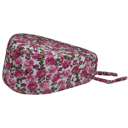 Touca Cirúrgica Bandana Gorro Odonto Enfermagem Veterinária Dentista De Amarrar