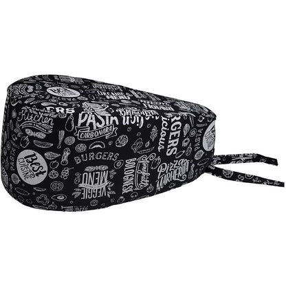 Touca Cirúrgica Bandana Gorro Odonto Enfermagem Veterinária Dentista De Amarrar