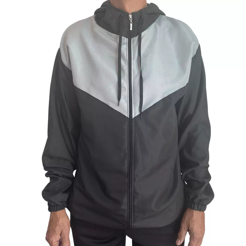 Corta-vento Masculina Lisa