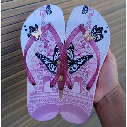 Chinelo Feminino Slim Personagem Promoção