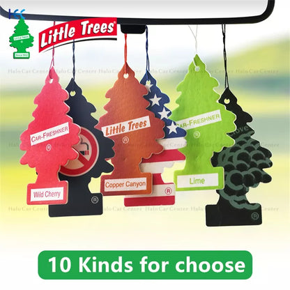 [Little Trees] Pingente De Árvore Pequena De Ar Para Carro / Aromaterapia