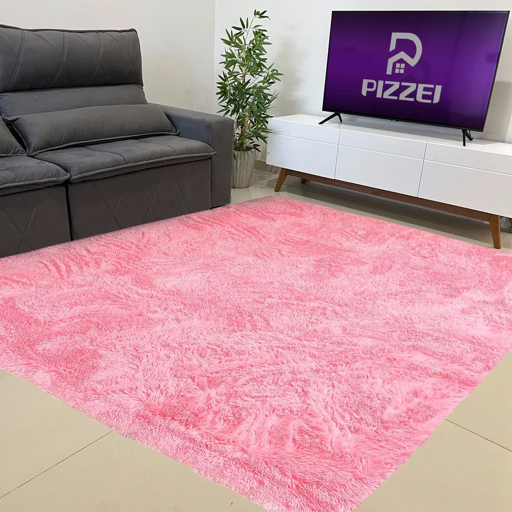 Tapete Quarto Peludo 1x1,5 Sala Felpudo 100x150 PROMOÇÃO