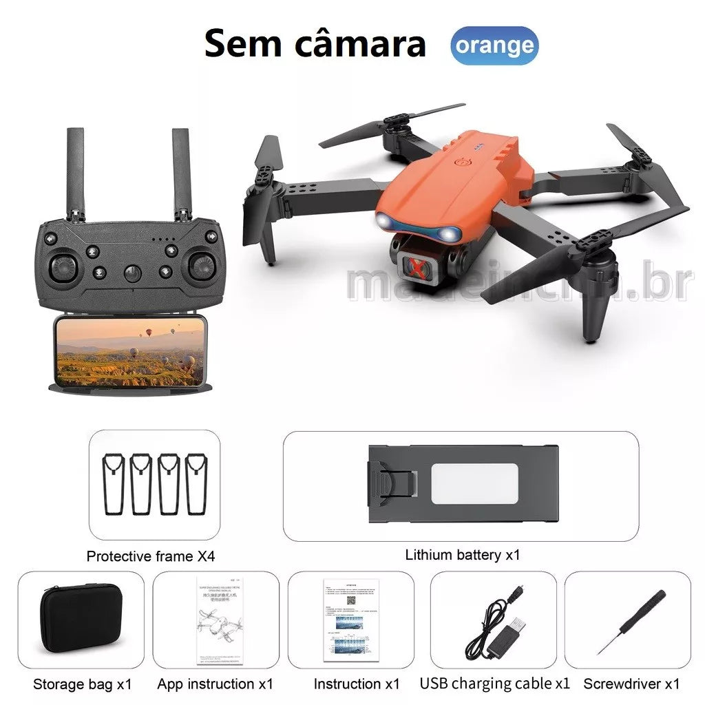 Drone De Câmera De 4K Profissional De Alta Definição Com Dupla
