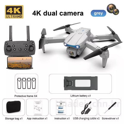Drone De Câmera De 4K Profissional De Alta Definição Com Dupla