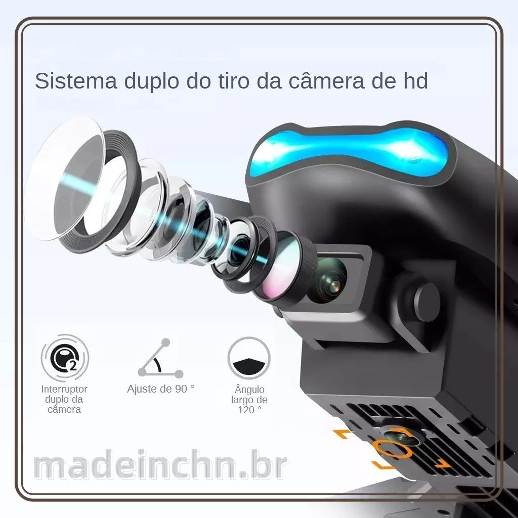 Drone De Câmera De 4K Profissional De Alta Definição Com Dupla