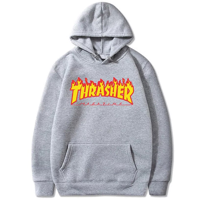 Blusa Moletom Canguru Unissex Thrasher Skate Promoção