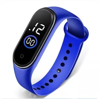 LED Relógio M4 Pulseira  digital  Esportivo A prova água feminino masculino