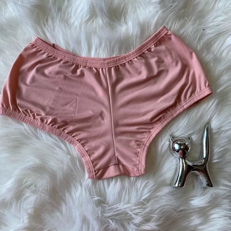 Calcinha estilo short Kit com 4 short Débora microfibra linha lingerie de luxo!