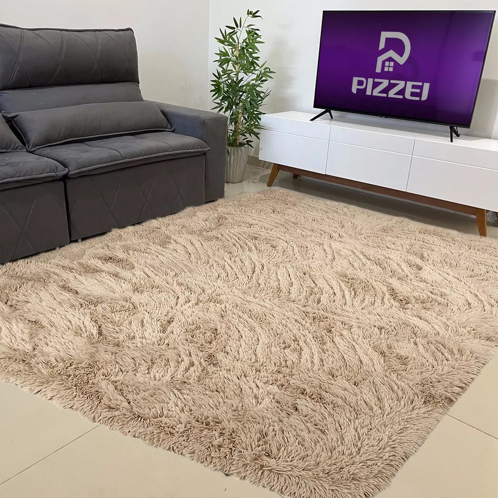 Tapete Quarto Peludo 1x1,5 Sala Felpudo 100x150 PROMOÇÃO