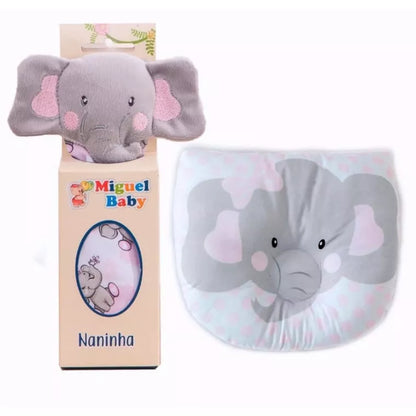 Naninha  Para Bebê E Travesseirinho Anatômico - Apoio De Cabeça