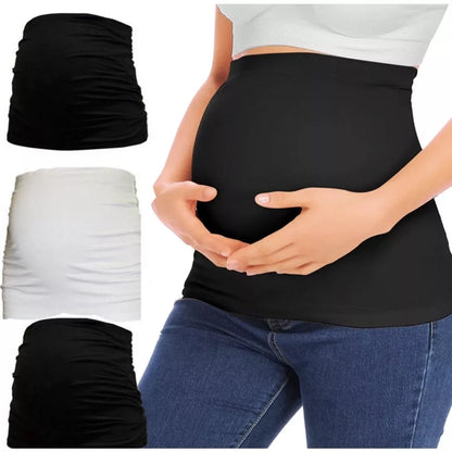 Kit Faixa para gestante Extensor de cós Gravidez Calça Jeans