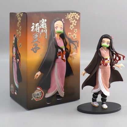 Action figure demon slayer /Boneco Demon Slayer PVC Com Caixa Boneco De Ação kimetsu no yaiba boneco Kamado Tanjirou Vários Personagens bonecos demon slayer tanjiro action figure/nezuko figure/Zenitsu Action figure/demon slayer figure/Action figure anime