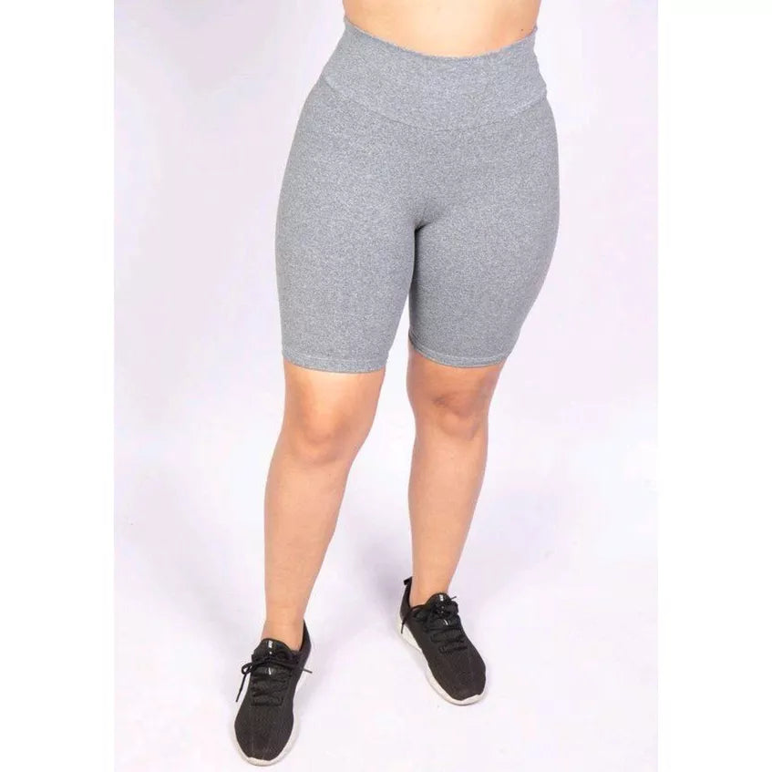 Bermuda Legging feminina , Cintura Alta em Suplex do P ao G3 PLUS SIZE com costura reforçada , não fica transaparente