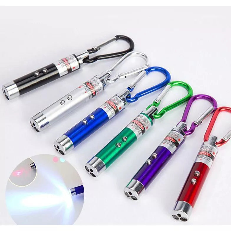 Laser point lanterna 3 em 1 Laser para gato