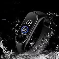 LED Relógio M4 Pulseira  digital  Esportivo A prova água feminino masculino