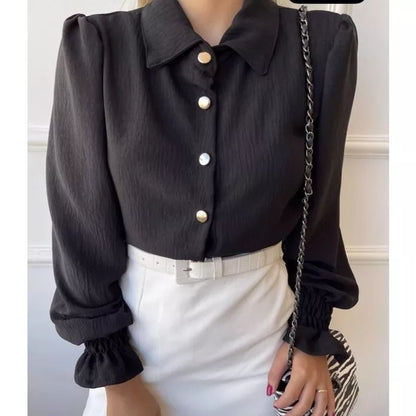Camisa Feminina Social Botão Estico Blogueira Tendências Super Moda Envio ! !
