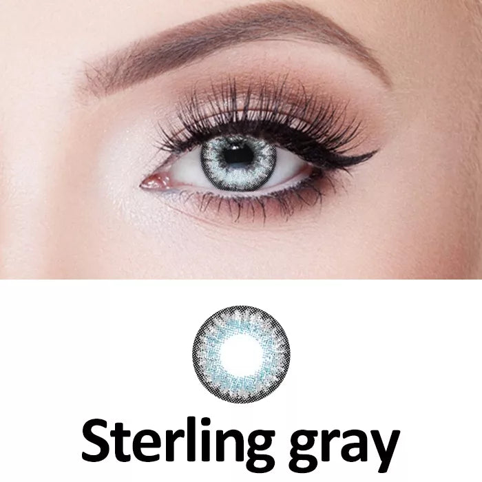 ZELIN Lente de Contato Colorida Aparência Natural Uso Anual Para Maquiagem Dos Olhos