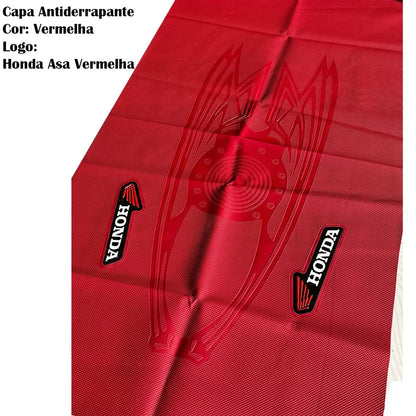 Capa Banco Emborrachada Titan Fan Bros Ybr Fazer Tornado Twister Lander Todas