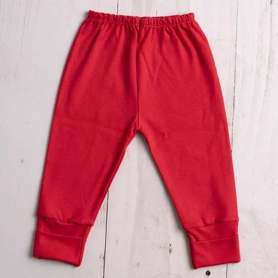 Calça / Mijão Bebê / Culote Suedine Pé Reversível 100% Algodão