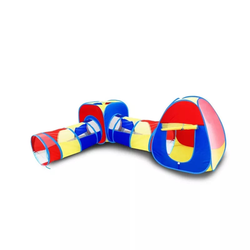 Tenda Toca Barraca Infantil Tunel 3x1com Piscina para Bolinhas Princesas Astronaltas com  Cesta Basquete Playground Brinquedo