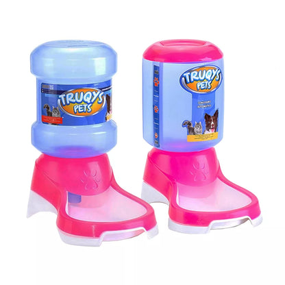 Comedouro e Bebedouro Automático Cães Água 2 Lt Ração 1 Kg