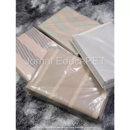 Jornal Pet 1kg Tapete pet Biodegradável FOLHAS GRANDES 96X66