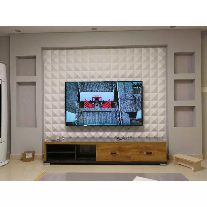 PROMO 01 unidade PLACA 3D - 25 x 25 cm DECORATIVA PVC