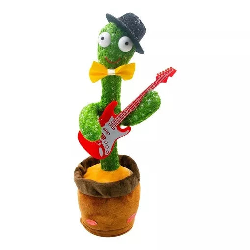 Cacto Dancante E Falante Toca Musica Repete A Fala Brinquedo