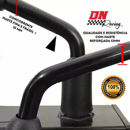 retrovisor modelo bmw f800 fixo rosca honda par