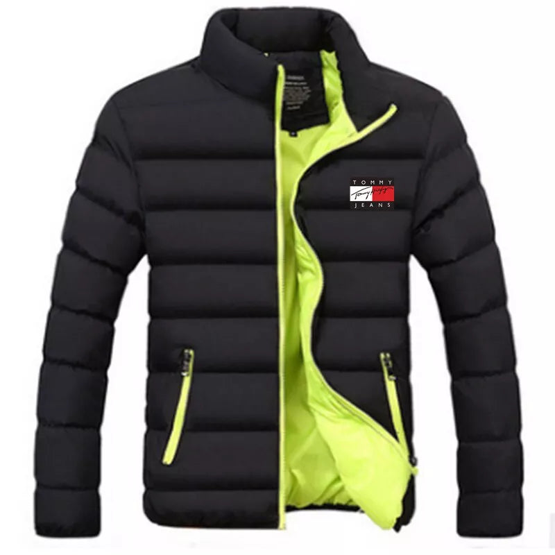 Jaqueta De Inverno Masculina 2023 Nova Casual Confortável Acolchoada Para Homens