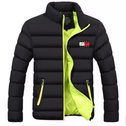 Jaqueta De Inverno Masculina 2023 Nova Casual Confortável Acolchoada Para Homens